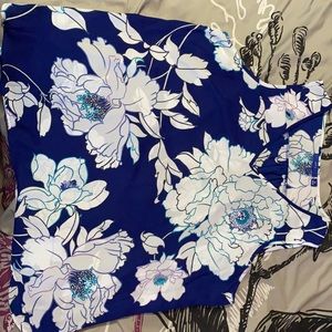 Floral print tank top